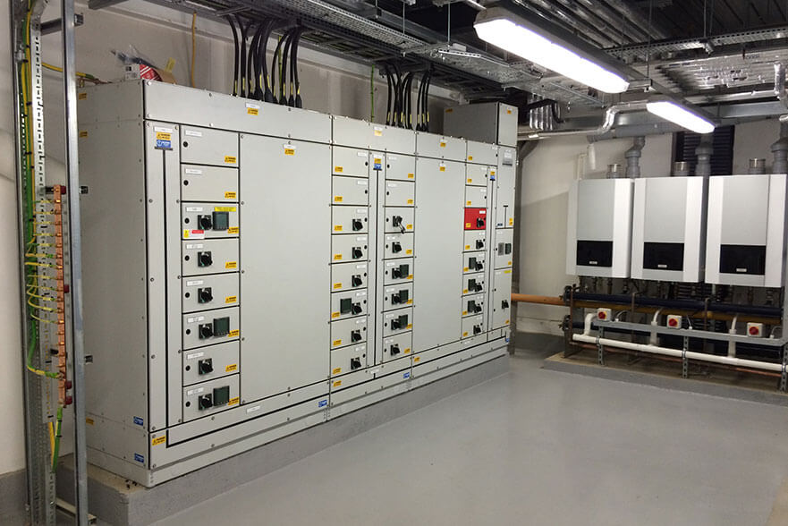Electrical plant room by Emeg