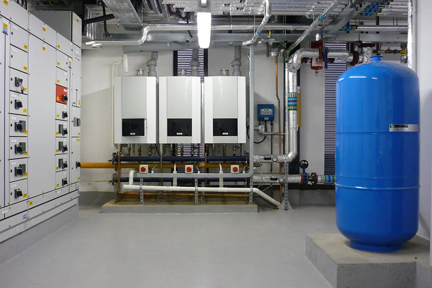 Electrical plant room by Emeg