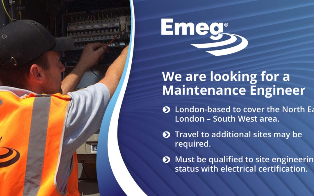 Job ad – Maintenance Engineer London
