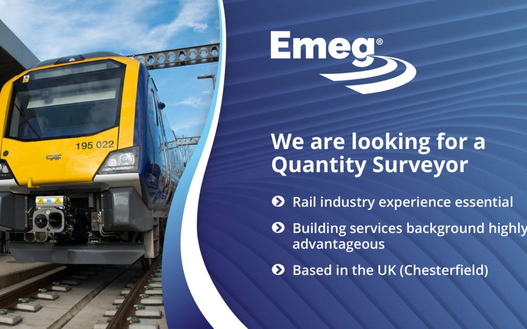 Job ad – Rail Quantity Surveyor