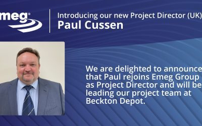Emeg® Group Welcomes Paul Cussen as Project Director
